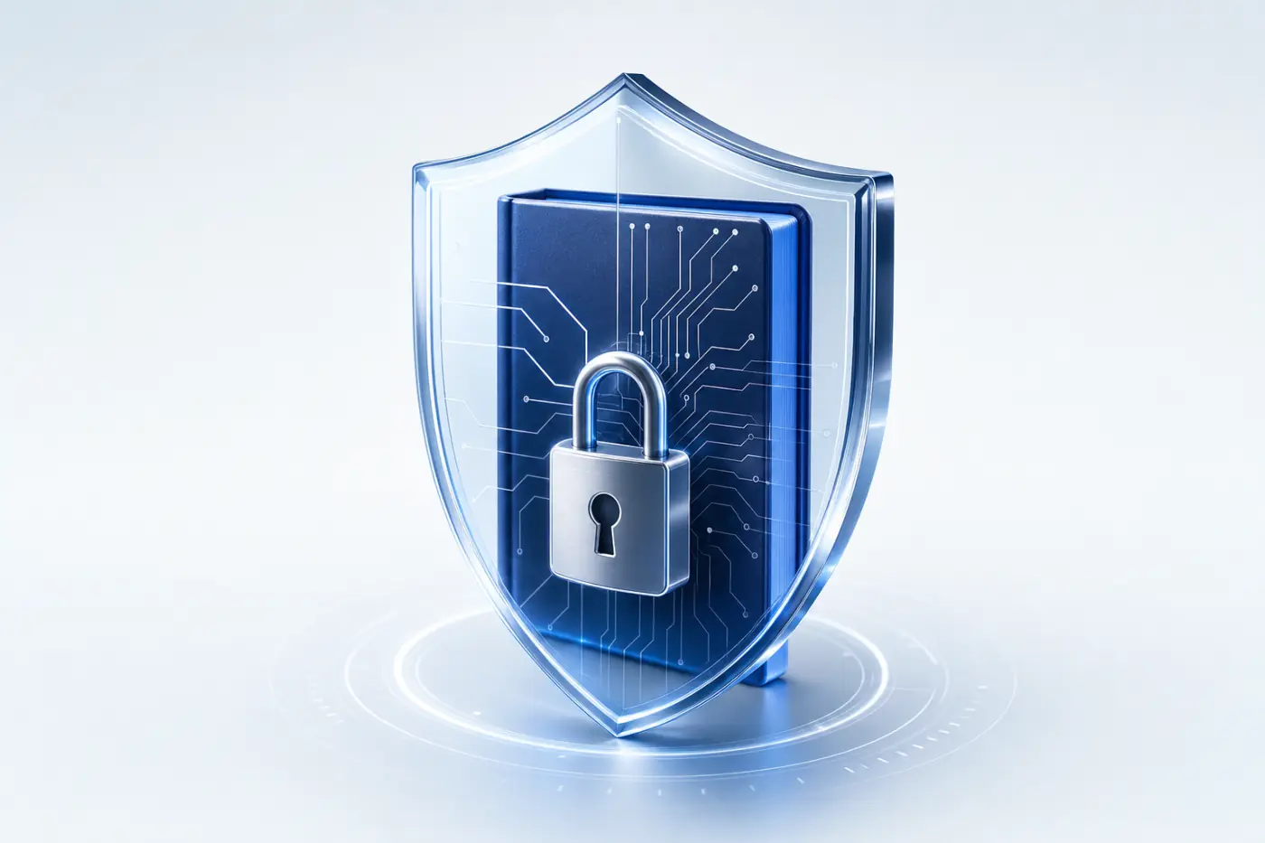 A digital book protected by 128-bit DRM security
